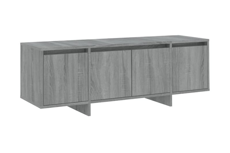 TV-bänk grå sonoma-ek 120x30x40,5 cm spånskiva - Grå - Möbler - Vardagsrum - Tv-möbler & mediamöbler - Tv-bänkar