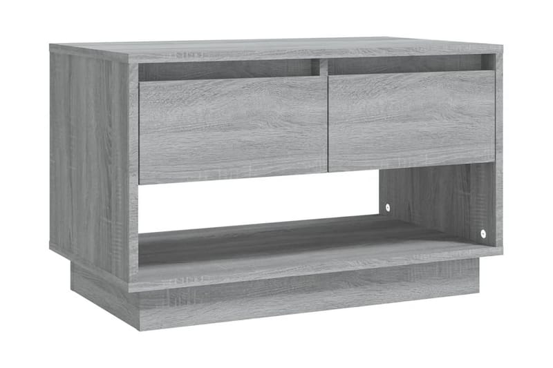 TV-bänk grå sonoma-ek 70x41x44 cm spånskiva - Grå - Möbler - Vardagsrum - Tv-möbler & mediamöbler - Tv-bänkar