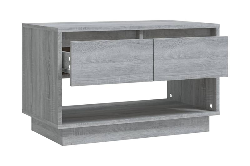 TV-bänk grå sonoma-ek 70x41x44 cm spånskiva - Grå - Möbler - Vardagsrum - Tv-möbler & mediamöbler - Tv-bänkar