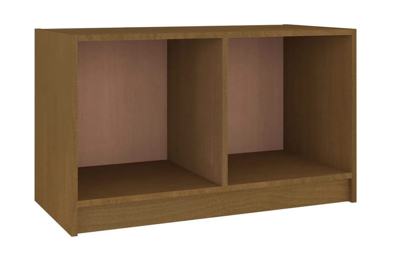 TV-bänk honungsbrun 70x33x42 cm massiv furu - Brun - Möbler - Vardagsrum - Tv-möbler & mediamöbler - Tv-bänkar