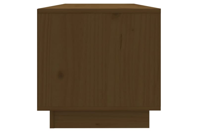 Tv-bänk honungsbrun 90x35x35 cm massiv furu - Brun - Möbler - Vardagsrum - Tv-möbler & mediamöbler - Tv-bänkar