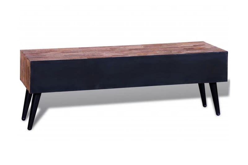 TV-bänk konsolbord i återvunnen teak med 4 lådor - Brun - Möbler - Vardagsrum - Tv-möbler & mediamöbler - Tv-bänkar