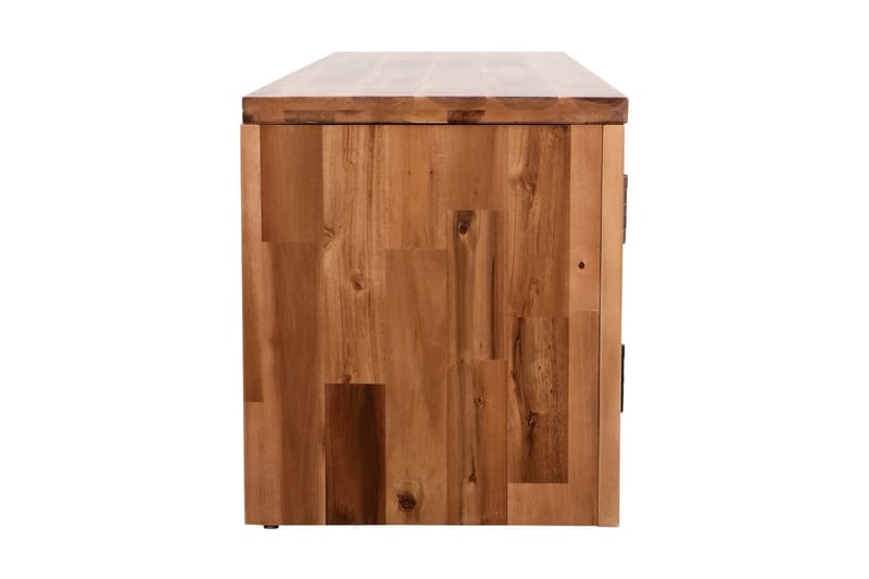TV-bänk massivt akaciaträ 120x35x40 cm - Brun - Möbler - Vardagsrum - Tv-möbler & mediamöbler - Tv-bänkar