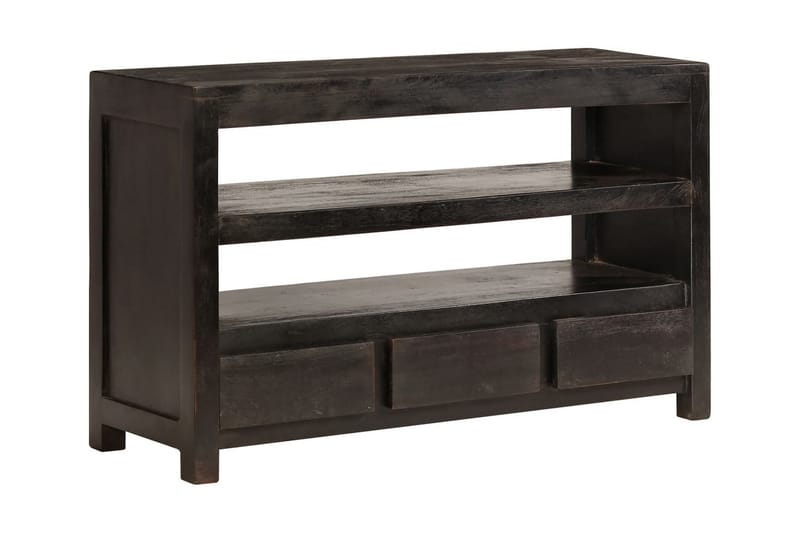 TV-bänk massivt akaciaträ 90x30x55 cm mörkbrun - Brun - Möbler - Vardagsrum - Tv-möbler & mediamöbler - Tv-bänkar