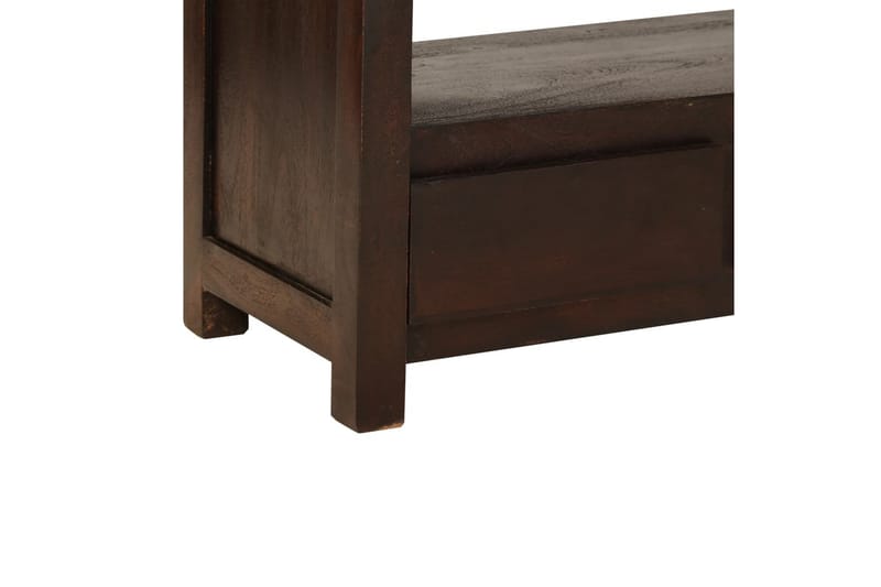 TV-bänk massivt akaciaträ 90x30x55 cm mörkbrun - Brun - Möbler - Vardagsrum - Tv-möbler & mediamöbler - Tv-bänkar