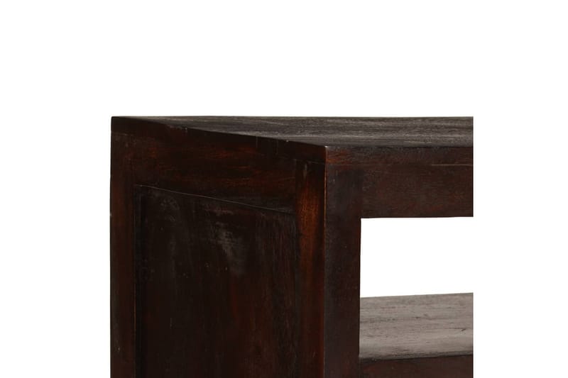 TV-bänk massivt akaciaträ 90x30x55 cm mörkbrun - Brun - Möbler - Vardagsrum - Tv-möbler & mediamöbler - Tv-bänkar