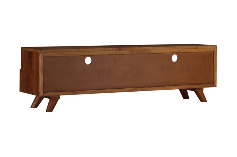 TV-bänk massivt återvunnet trä 140x30x40 cm - Brun - Möbler - Vardagsrum - Tv-möbler & mediamöbler - Tv-bänkar