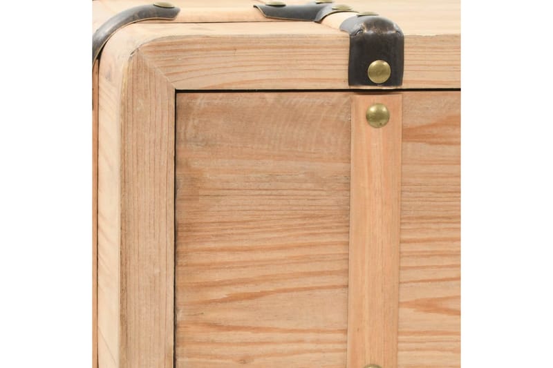 TV-bänk massivt granträ 120x33x35 cm - Brun - Möbler - Vardagsrum - Tv-möbler & mediamöbler - Tv-bänkar