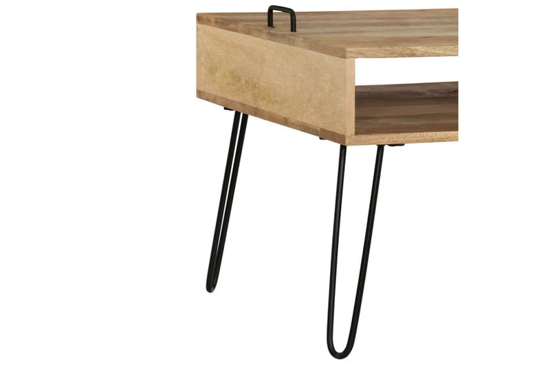 TV-bänk massivt mangoträ 110x35x45 cm - Brun - Möbler - Vardagsrum - Tv-möbler & mediamöbler - Tv-bänkar