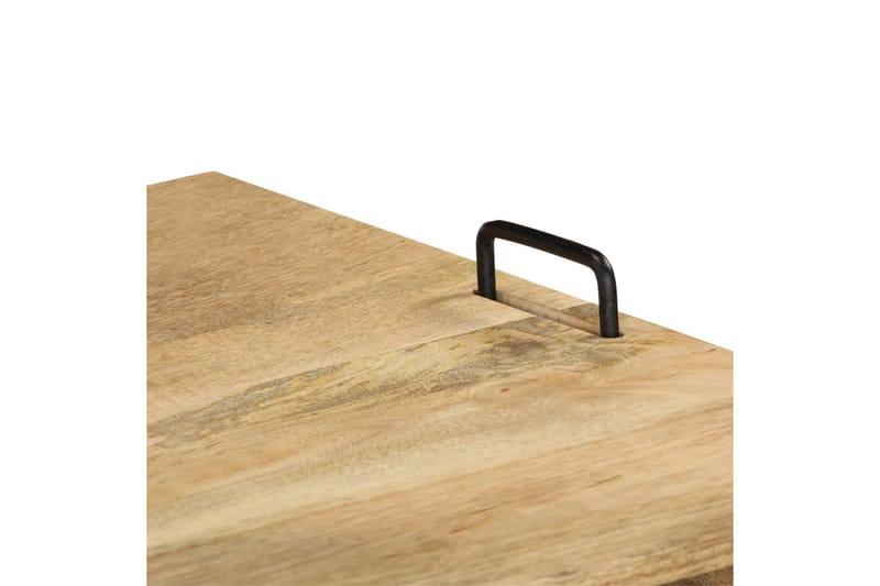 TV-bänk massivt mangoträ 110x35x45 cm - Brun - Möbler - Vardagsrum - Tv-möbler & mediamöbler - Tv-bänkar