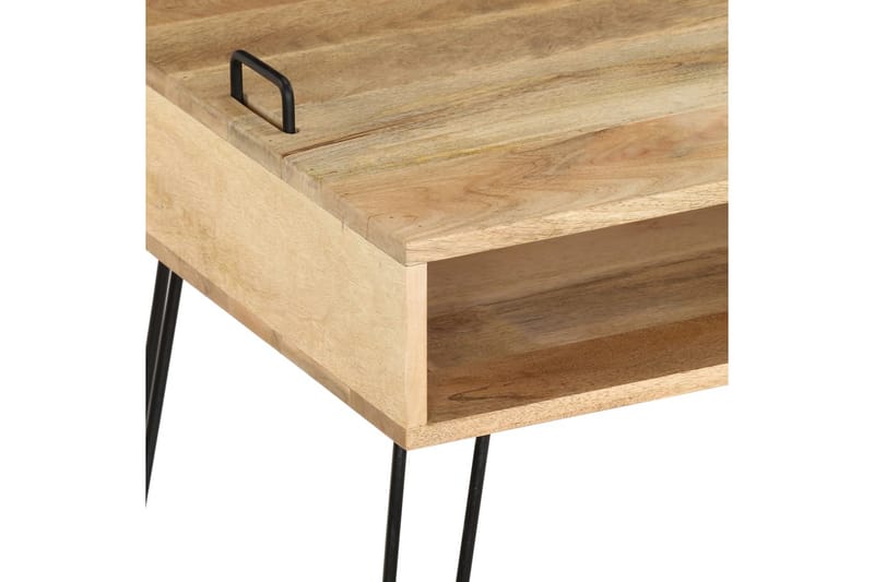 TV-bänk massivt mangoträ 110x35x45 cm - Brun - Möbler - Vardagsrum - Tv-möbler & mediamöbler - Tv-bänkar