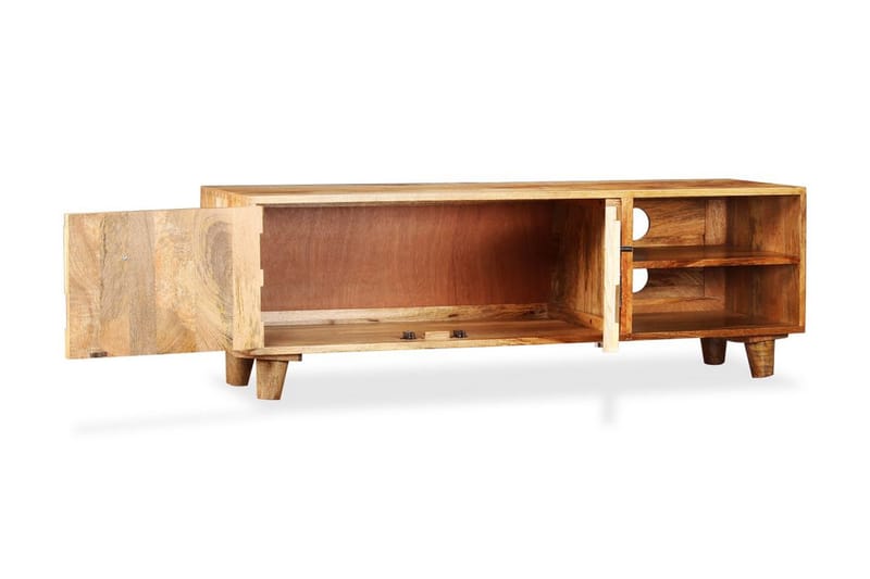 TV-bänk massivt mangoträ 118x35x40 cm - Brun - Möbler - Vardagsrum - Tv-möbler & mediamöbler - Tv-bänkar