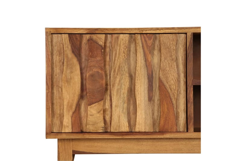 TV-bänk massivt sheshamträ 118x30x40 cm - Brun - Möbler - Vardagsrum - Tv-möbler & mediamöbler - Tv-bänkar