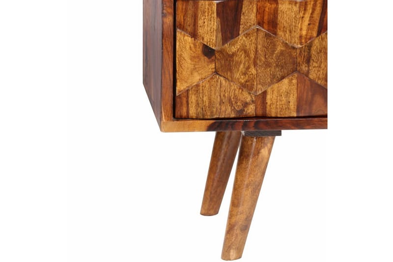TV-bänk massivt sheshamträ 140x30x40 cm - Brun - Möbler - Vardagsrum - Tv-möbler & mediamöbler - Tv-bänkar
