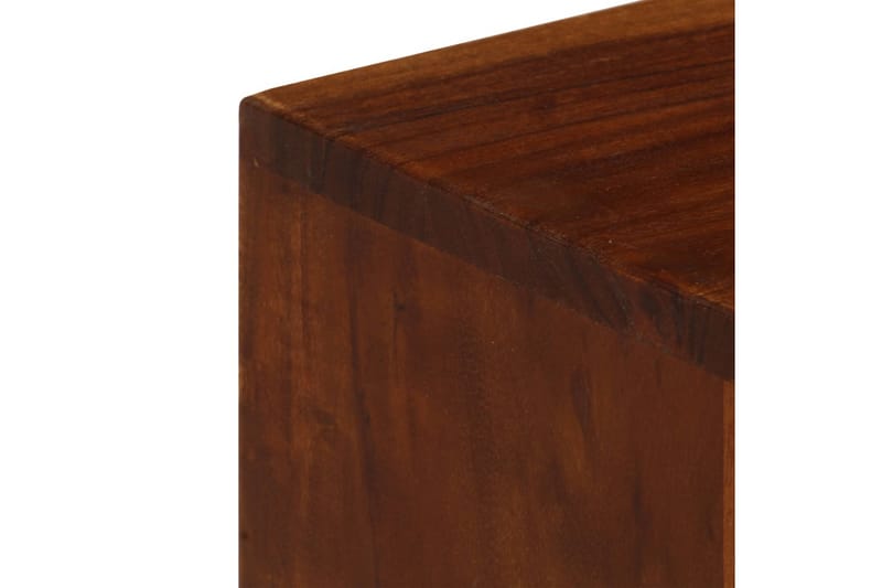 TV-bänk med 3 lådor 110x35x50 cm massivt återvunnet akaciatr - Flerfärgad - Möbler - Vardagsrum - Tv-möbler & mediamöbler - Tv-bänkar