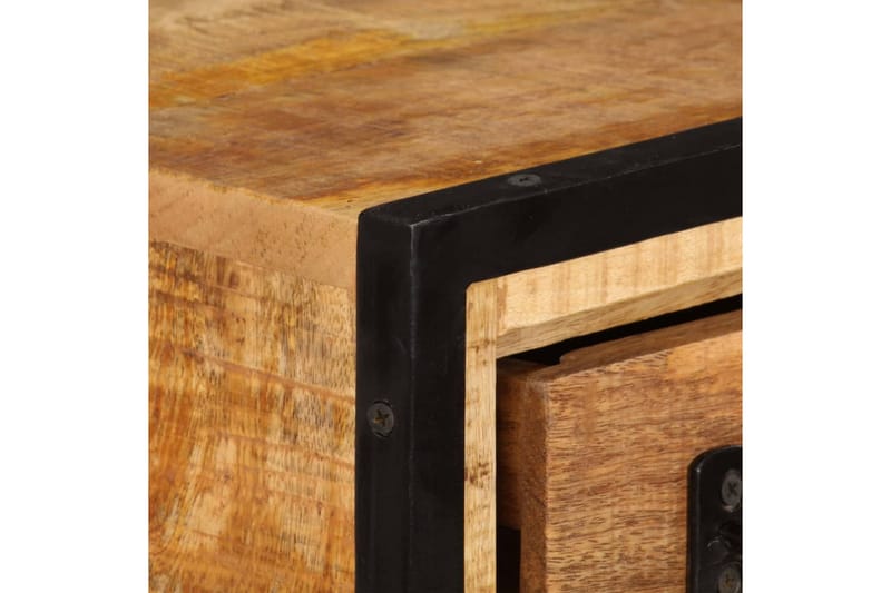 TV-bänk med lådor 120x30x40 cm massivt mangoträ - Brun - Möbler - Vardagsrum - Tv-möbler & mediamöbler - Tv-bänkar