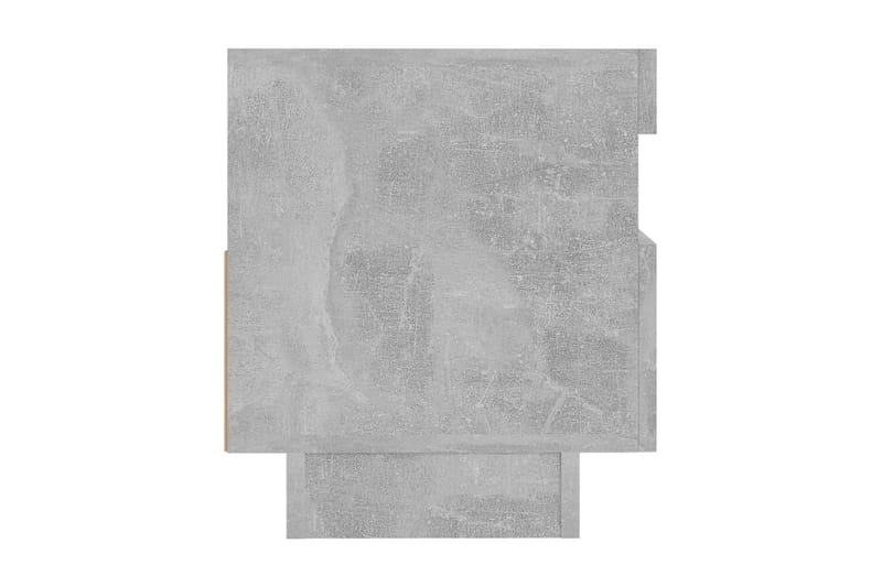TV-bänk med LED-belysning betonggrå 80x35x40 cm - Grå - Möbler - Vardagsrum - Tv-möbler & mediamöbler - Tv-bänkar