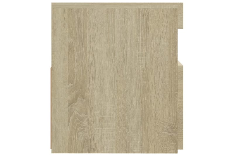 TV-bänk med LED-belysning sonoma-ek 120x35x40 cm - Brun - Möbler - Vardagsrum - Tv-möbler & mediamöbler - Tv-bänkar