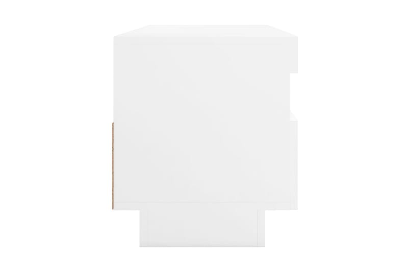 TV-bänk med LED-belysning vit 100x35x40 cm - Vit - Möbler - Vardagsrum - Tv-möbler & mediamöbler - Tv-bänkar