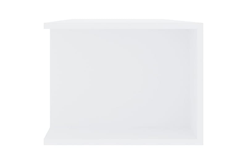 TV-bänk med LED-belysning vit 135x39x30 cm - Vit - Möbler - Vardagsrum - Tv-möbler & mediamöbler - Tv-bänkar