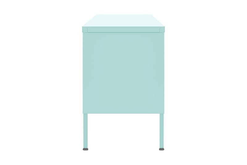 Tv-bänk mintgrön 105x35x50 cm stål - Grön - Möbler - Vardagsrum - Tv-möbler & mediamöbler - Tv-bänkar