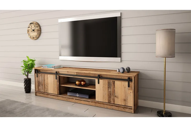 Tv-bänk - Natur - Möbler - Vardagsrum - Tv-möbler & mediamöbler - Tv-bänkar