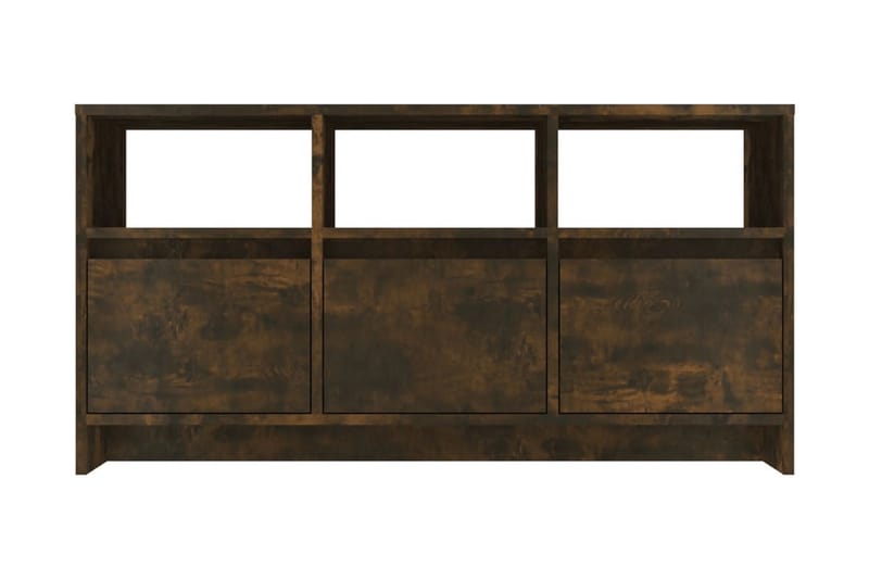 TV-bänk rökfärgad ek 102x37,5x52,5 cm spånskiva - Brun - Möbler - Vardagsrum - Tv-möbler & mediamöbler - Tv-bänkar