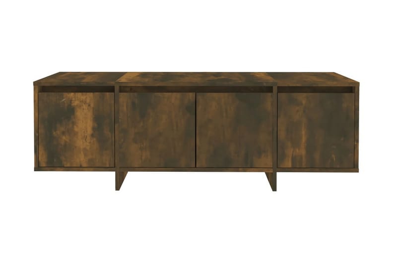 TV-bänk rökfärgad ek 120x30x40,5 cm spånskiva - Brun - Möbler - Vardagsrum - Tv-möbler & mediamöbler - Tv-b�änkar