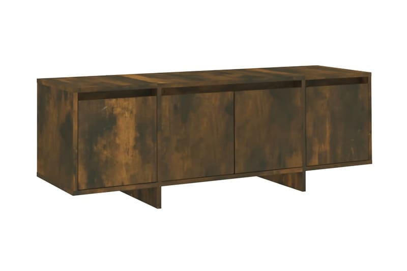 TV-bänk rökfärgad ek 120x30x40,5 cm spånskiva - Brun - Möbler - Vardagsrum - Tv-möbler & mediamöbler - Tv-bänkar