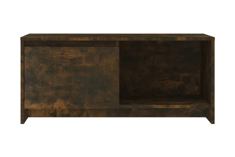 TV-bänk rökfärgad ek 90x35x40 cm spånskiva - Brun - Möbler - Vardagsrum - Tv-möbler & mediamöbler - Tv-bänkar