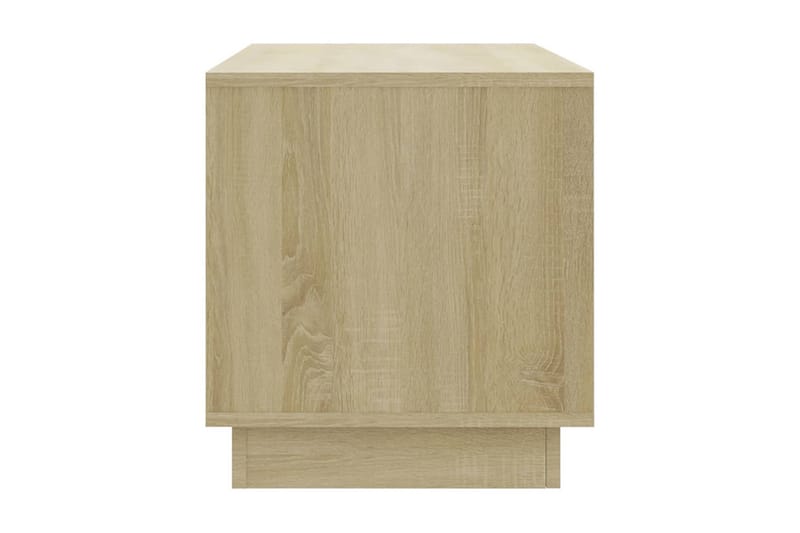 TV-bänk sonoma ek 102x41x44 cm spånskiva - Beige - Möbler - Vardagsrum - Tv-möbler & mediamöbler - Tv-bänkar