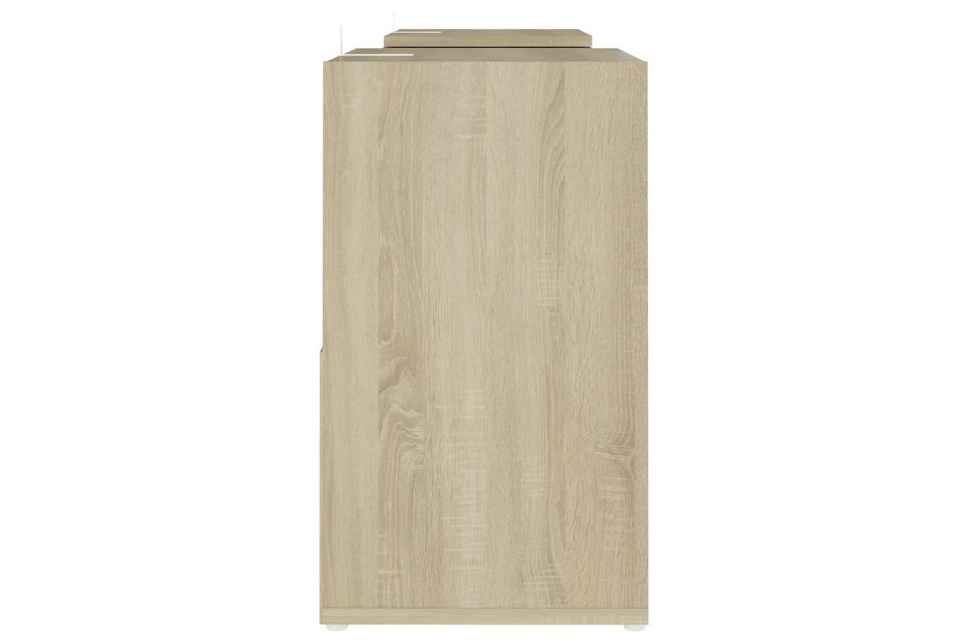TV-bänk sonoma-ek 104x30x52 cm spånskiva - Brun - Möbler - Vardagsrum - Tv-möbler & mediamöbler - Tv-bänkar