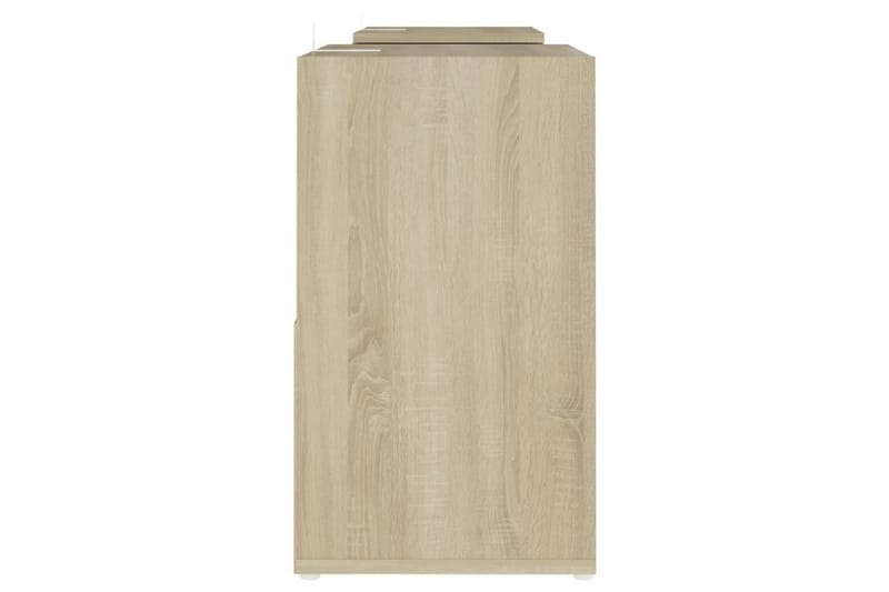 TV-bänk sonoma-ek 104x30x52 cm spånskiva - Brun - Möbler - Vardagsrum - Tv-möbler & mediamöbler - Tv-bänkar