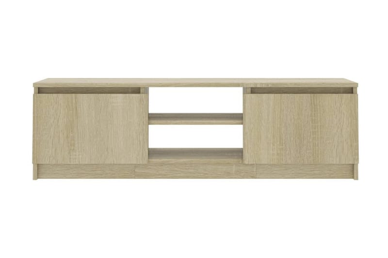 TV-bänk sonoma ek 120x30x35,5 cm spånskiva - Brun - Möbler - Vardagsrum - Tv-möbler & mediamöbler - Tv-bänkar