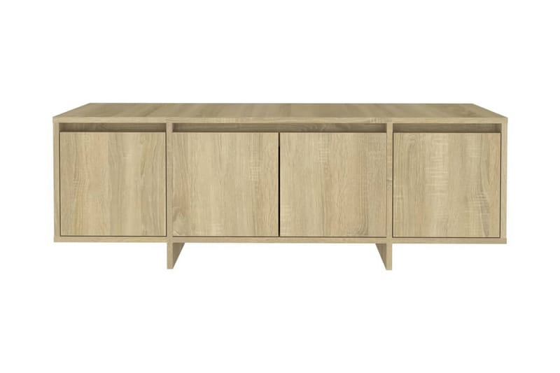 Tv-bänk sonoma-ek 120x30x40,5 cm spånskiva - Beige - Möbler - Vardagsrum - Tv-möbler & mediamöbler - Tv-bänkar