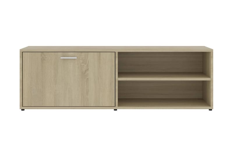 TV-bänk sonoma-ek 120x34x37 cm spånskiva - Brun - Möbler - Vardagsrum - Tv-möbler & mediamöbler - Tv-bänkar