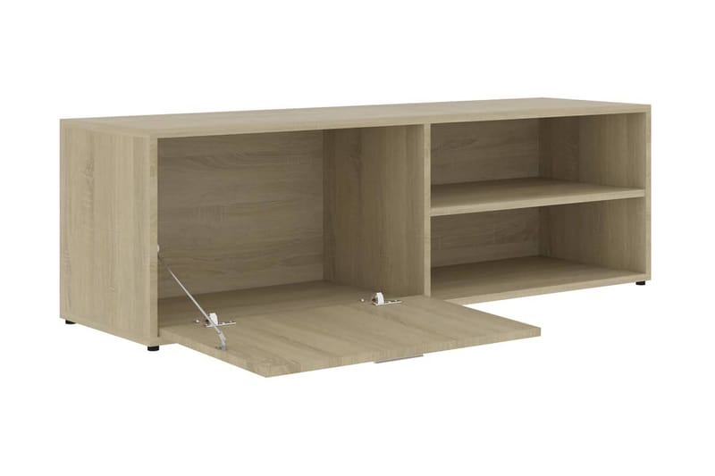 TV-bänk sonoma-ek 120x34x37 cm spånskiva - Brun - Möbler - Vardagsrum - Tv-möbler & mediamöbler - Tv-bänkar