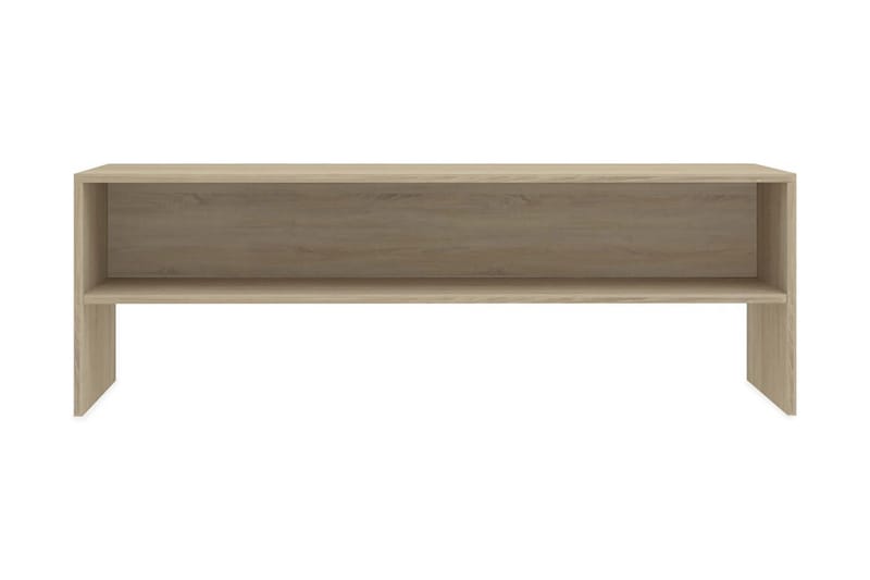 TV-bänk sonoma ek 120x40x40 cm spånskiva - Brun - Möbler - Vardagsrum - Tv-möbler & mediamöbler - Tv-bänkar