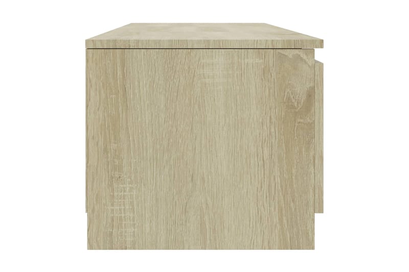TV-bänk sonoma-ek 140x40x35,5 cm spånskiva - Brun - Möbler - Vardagsrum - Tv-möbler & mediamöbler - Tv-bänkar