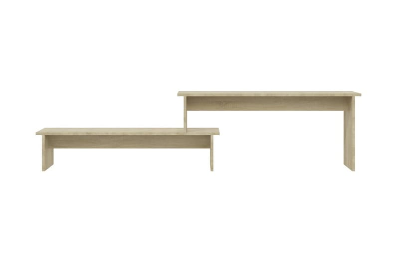 TV-bänk sonoma-ek 180x30x43 cm spånskiva - Brun - Möbler - Vardagsrum - Tv-möbler & mediamöbler - Tv-bänkar