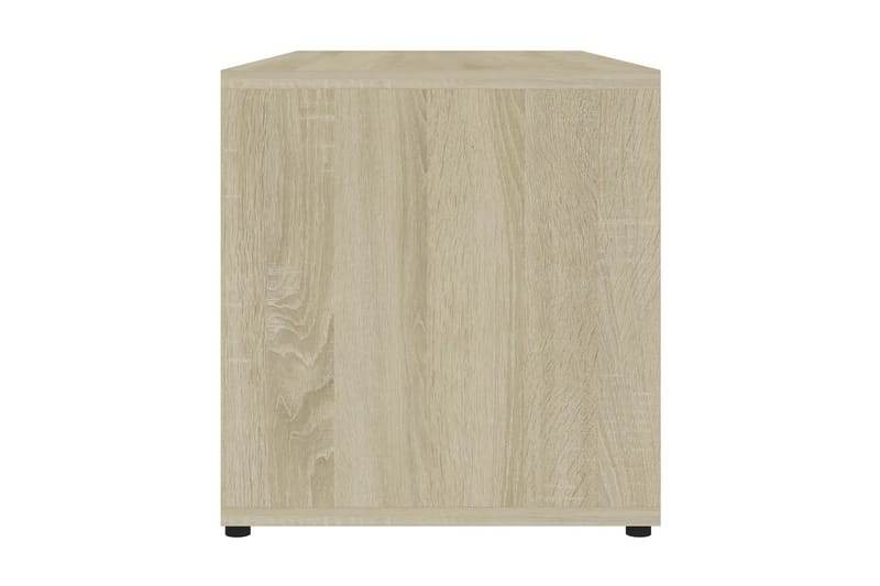 TV-bänk sonoma-ek 80x34x36 cm spånskiva - Brun - Möbler - Vardagsrum - Tv-möbler & mediamöbler - Tv-bänkar