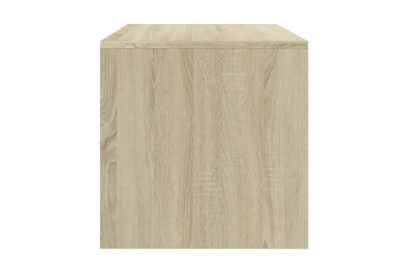 TV-bänk sonoma ek 80x40x40 cm spånskiva - Brun - Möbler - Vardagsrum - Tv-möbler & mediamöbler - Tv-bänkar