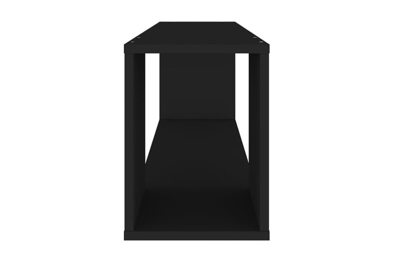 TV-bänk svart 100x24x32 cm spånskiva - Svart - Möbler - Vardagsrum - Tv-möbler & mediamöbler - Tv-bänkar