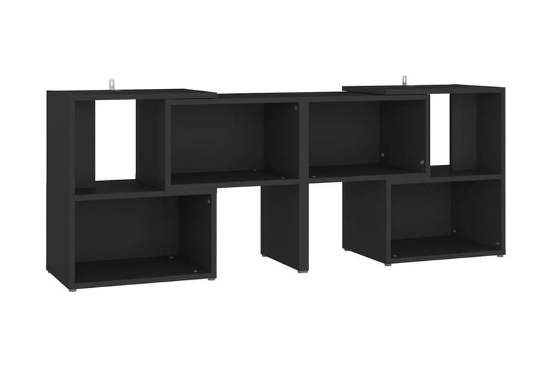TV-bänk svart 104x30x52 cm spånskiva - Svart - Möbler - Vardagsrum - Tv-möbler & mediamöbler - Tv-bänkar