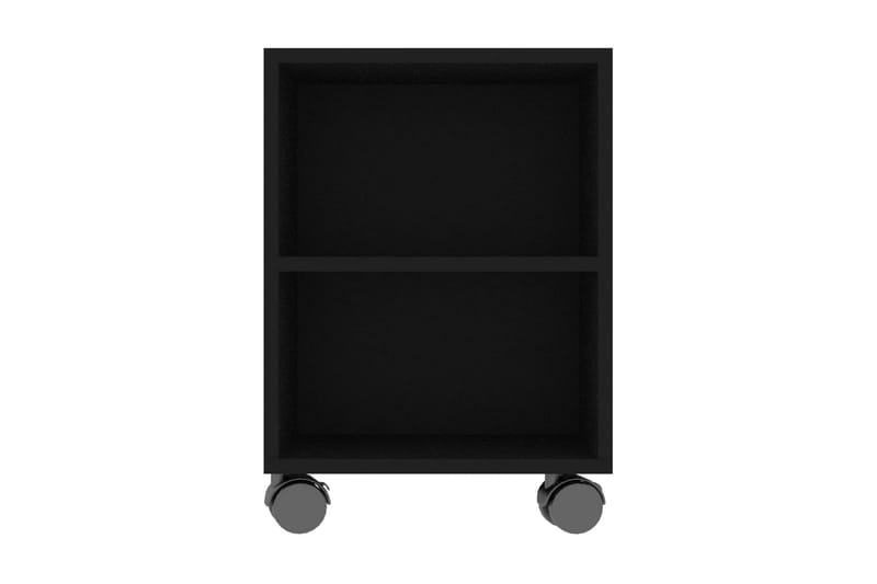 TV-bänk svart 120x35x43 cm spånskiva - Svart - Tv-bänkar