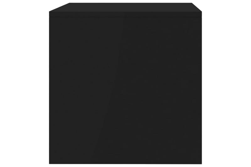 TV-bänk svart 80x40x40 cm spånskiva - Svart - Möbler - Vardagsrum - Tv-möbler & mediamöbler - Tv-bänkar