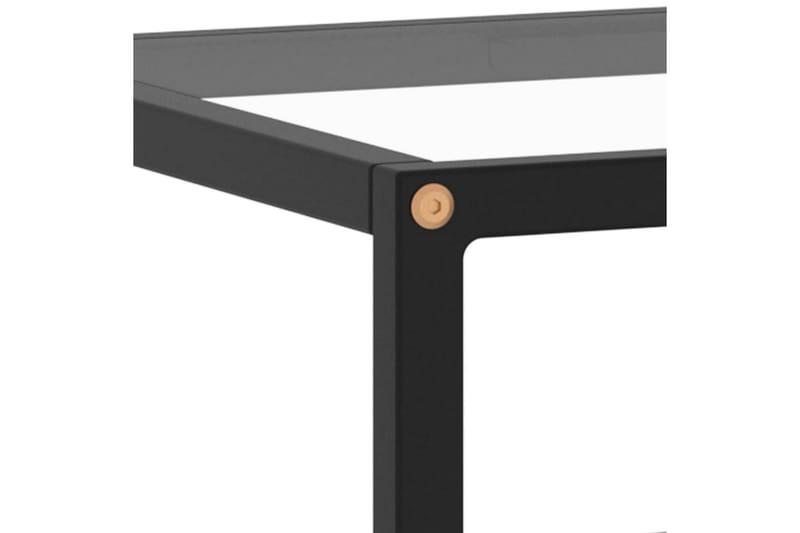 Tv-bänk svart med härdat glas 120x40x40 cm - Svart - Möbler - Vardagsrum - Tv-möbler & mediamöbler - Tv-bänkar