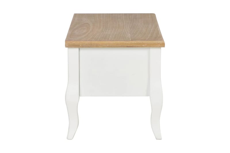 TV-bänk vit 100x35x35 cm trä - Vit - Möbler - Vardagsrum - Tv-möbler & mediamöbler - Tv-bänkar