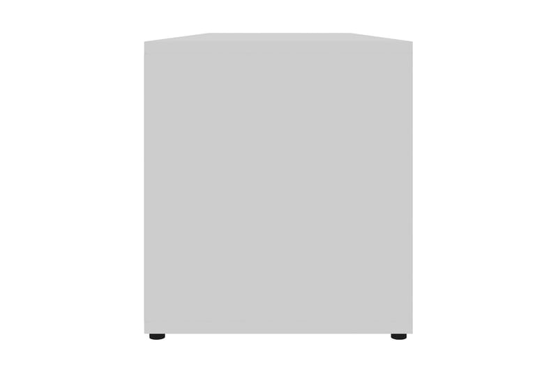 TV-bänk vit 120x34x37 cm spånskiva - Vit - Möbler - Vardagsrum - Tv-möbler & mediamöbler - Tv-bänkar