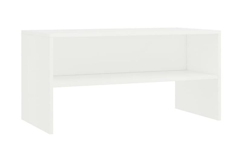 TV-bänk vit 80x40x40 cm spånskiva - Vit - Möbler - Vardagsrum - Tv-möbler & mediamöbler - Tv-bänkar